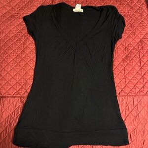 One Clothing black v neck tee. Size M
